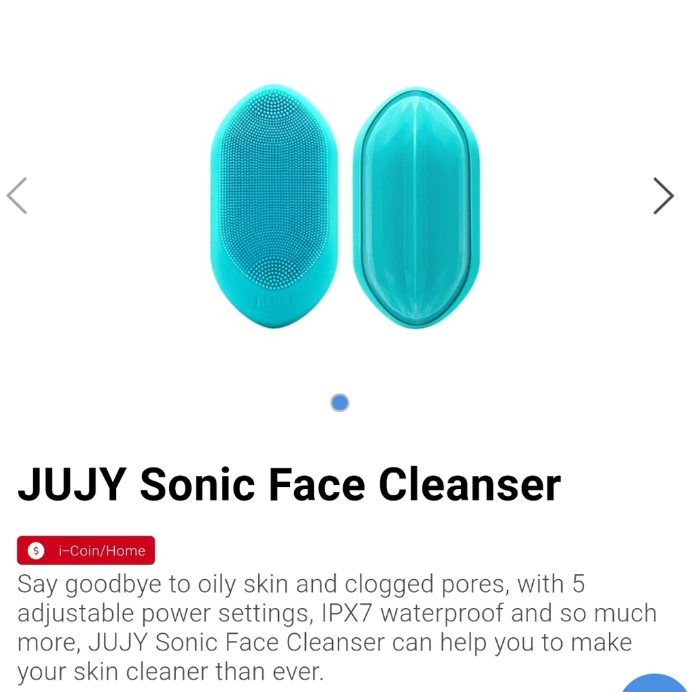 Jujy Sonic Face Cleanser rechargeable